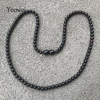 

Yoowei 45cm 6g Amber Necklace for Women 4mm Cherry Round Beads New Style Gift for Birthday Unique Adult Amber Jewelry Wholesale