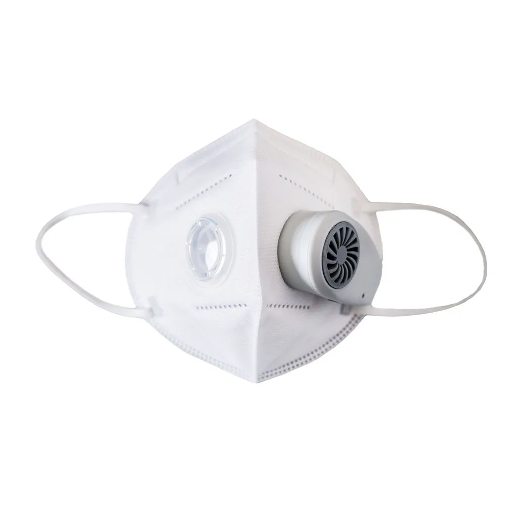 USB Charging Electric Mask with Filter Air Pollution Protective Face Mask Breathable Valve Automatic Air Supply Cycling Mask A50 afbeelding