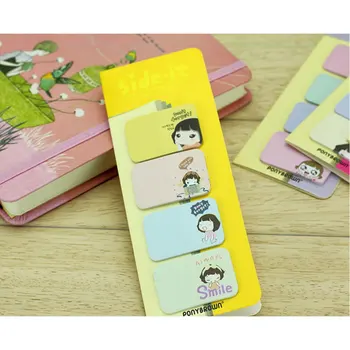 

Kawaii Stationery Rabbit And Bear Memo Pad Girl Daily DIY Notepad Sticky Notes Escolar Papelaria Korean School Supply