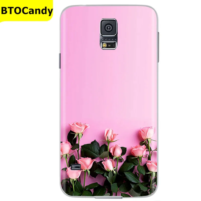 For Samsung Galaxy S5 Case S5 Mini Silicone Soft Tpu Back Case on For Samsung Galaxy S5 S 5 Neo I9600 SM-G900F Phone Shell Coque cell phone pouch with strap Cases & Covers