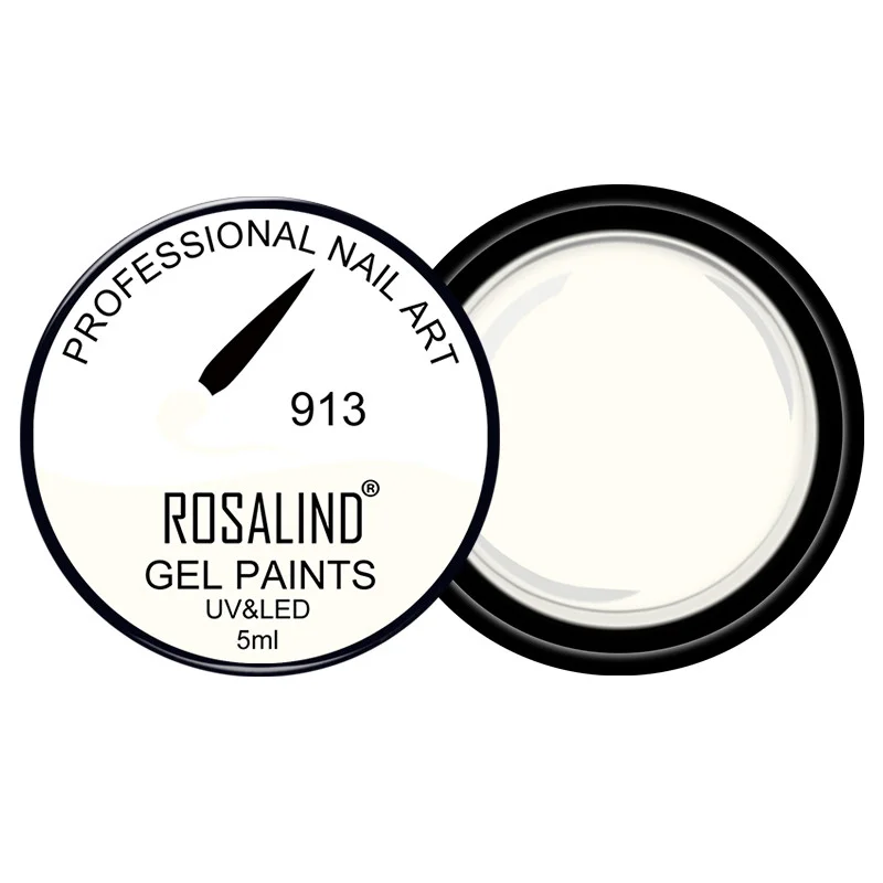 GN01-ROSALIND ROSALIND 5 мл Гель-лак для рисования 142 цветов набор гель-лаков для ногтей для маникюра Сделай Сам верхнее Базовое покрытие Hybird дизайн праймер для ногтей - Цвет: GN01-ROSALIND