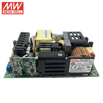 

MEAN WELL EPP-400-12 400W 12V Industrial Open Frame Power Supply 110V/220VAC to 12V DC 33.3A green PCB power unit PSU with PFC