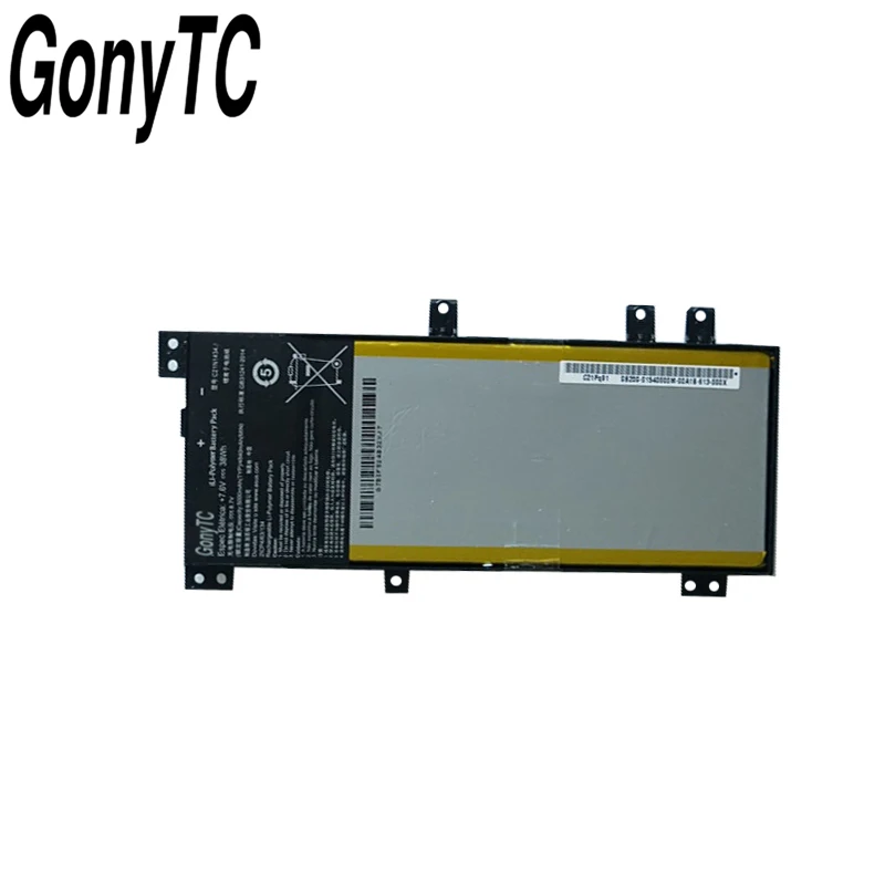 Bateria do Portátil para Asus Gonytc Z450la Z450ua Z550 Z550ma Z550sa Z450ua-1b Z450ua-wx001t Z450ua-wx002t 7.6v 38wh C21n1434 Z450 - Imagem 2