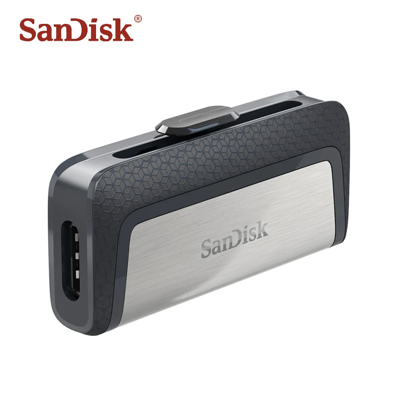 SanDisk SDDDC2 USB флэш-накопитель 128 ГБ 256 ГБ 64 ГБ 32 ГБ высокоскоростной тип-c USB 3,1 карта памяти двойной OTG флэш-накопитель 130 м/с флешки