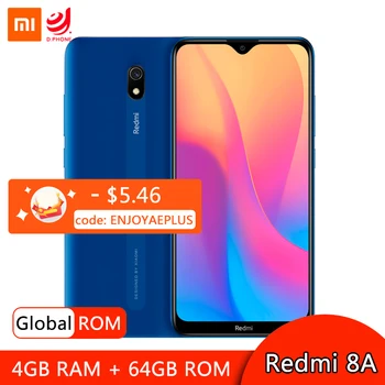

Global ROM Xiaomi Redmi 8A 8 A 4GB 64GB Smartphone Snapdargon 439 Octa Core Mobile Phone 5000mAh Fast Charge 12MP Rear Camera