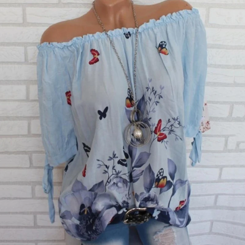 

2019 Fashion Cool Print Female T-shirt White butterfly printed Women Tshirts Summer Casual Harajuku T Shirt Femme Top