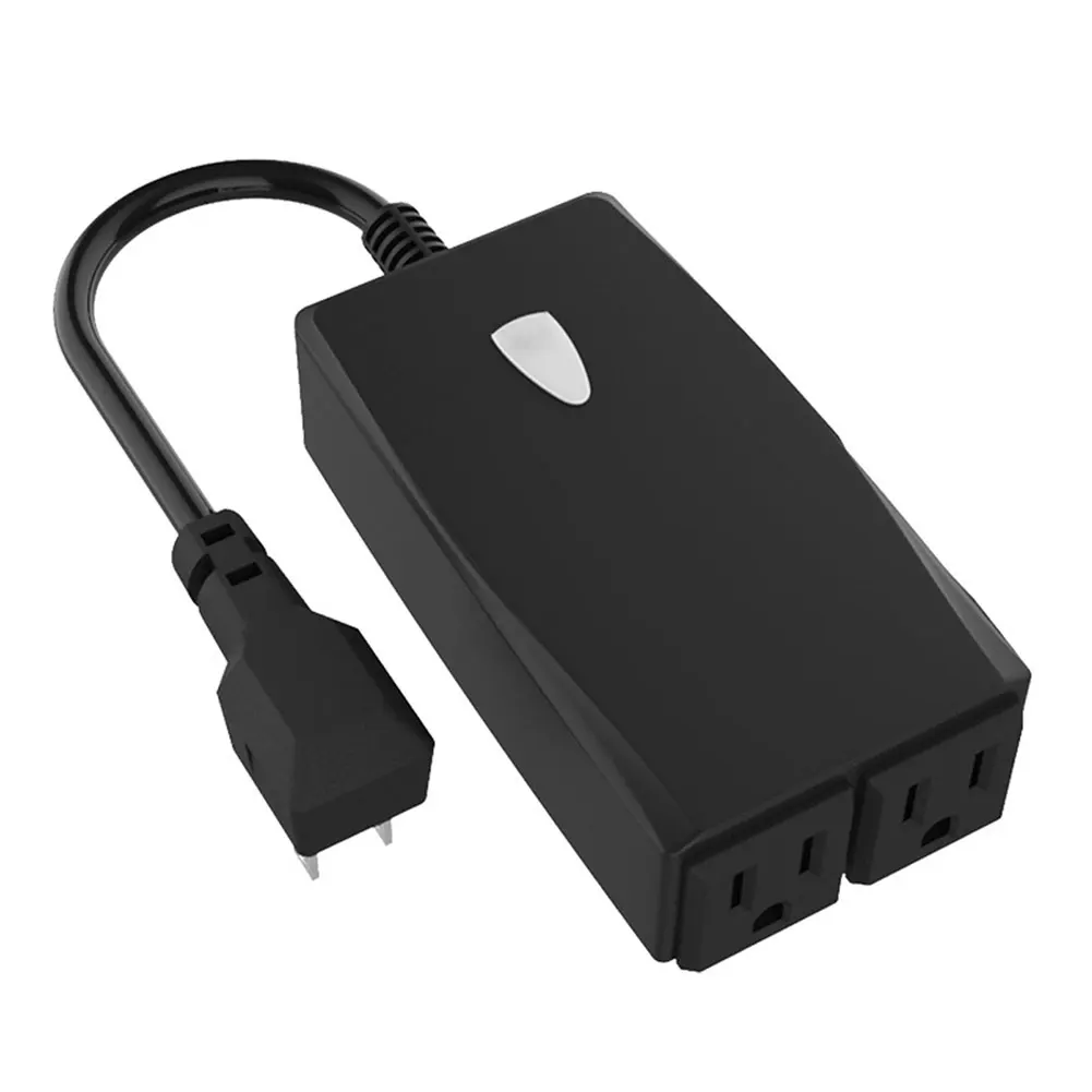 

Protective Timing Waterproof With Indicator Voice Control Practical Portable ABS Durable Safe Outdoor Home Smart Wifi Plug