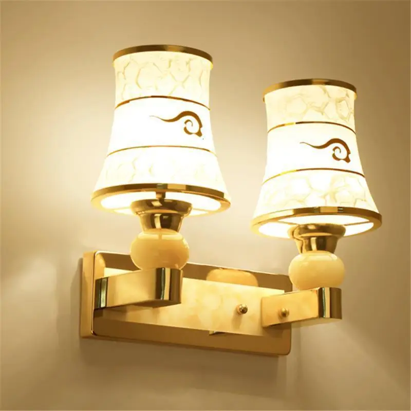 Decor Deco Maison Stair Dressing Table Crystal Wandlamp Bedroom Applique Murale Luminaire Lampara De Pared Interior Wall Light