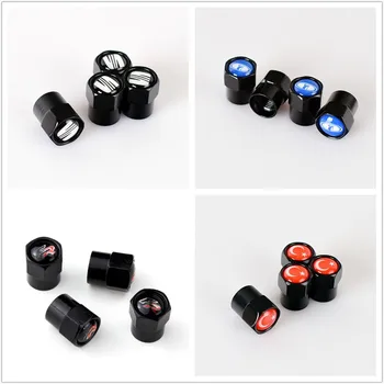 

4pcs New Metal Wheel Tire Valve Caps Stem case for Hyundai Suzuki Mazda Opel Lada Toyota Chevrolet Audi Bmw Kia car accessories