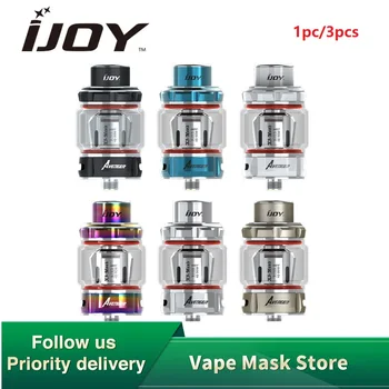 

1pc 3pcs Original IJOY Avenger Subohm Tank 2ml/3.2ml/4.7ml Capacity with Pre-made Mesh Coil & Top Filling Design Atomizer tank