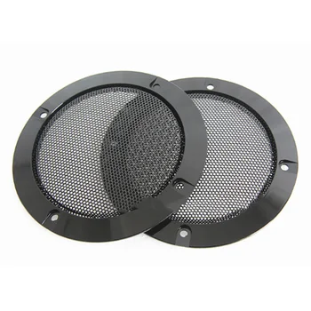

2Pcs 4 Inch Speaker Speaker Grille Speaker Face Shield Replaceable Round Speaker Protection Grille