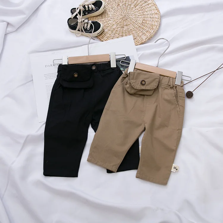 

BOY'S Spring And Autumn Pants Small Children Fashion-Spring Clothing 1 a 3-Year-Old BABY'S Trousers Baby Casual Pants