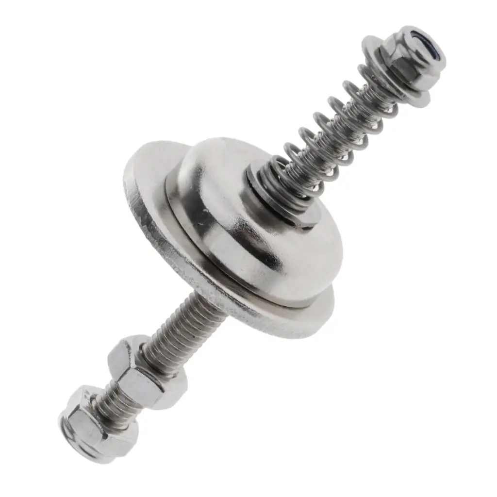 Folding Bike Magnetic Snap Buckles Stainless Steel Magnet Clips Lock 6mm Screw Holes Fork Mount Holder for Bicycle Storage