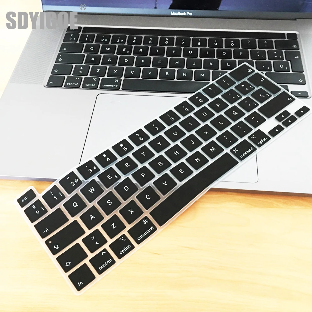 Silicone Keyboard Skin Dust Cover for Laptops - US English Layout