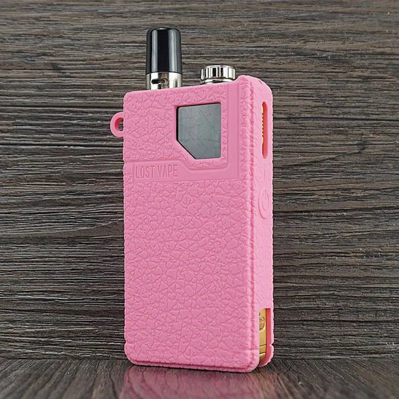 Чехол для Lost Vape Orion Q Универсальный защитный силиконовый прорезиненный чехол - Цвет: PK
