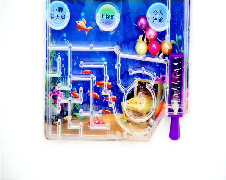 Interactive Toy CHILDREN'S Cartoon Ejection Disc Marble Game Maze Toy Fun Creative Gifts