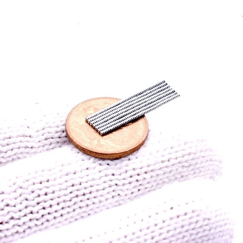 

1mm Micro Magnet Round Diameter 1mm 0.5 - 5mm Height 0.039" Tinny Precision Disc Medical Neodymium Sensor Magnetics 100pcs