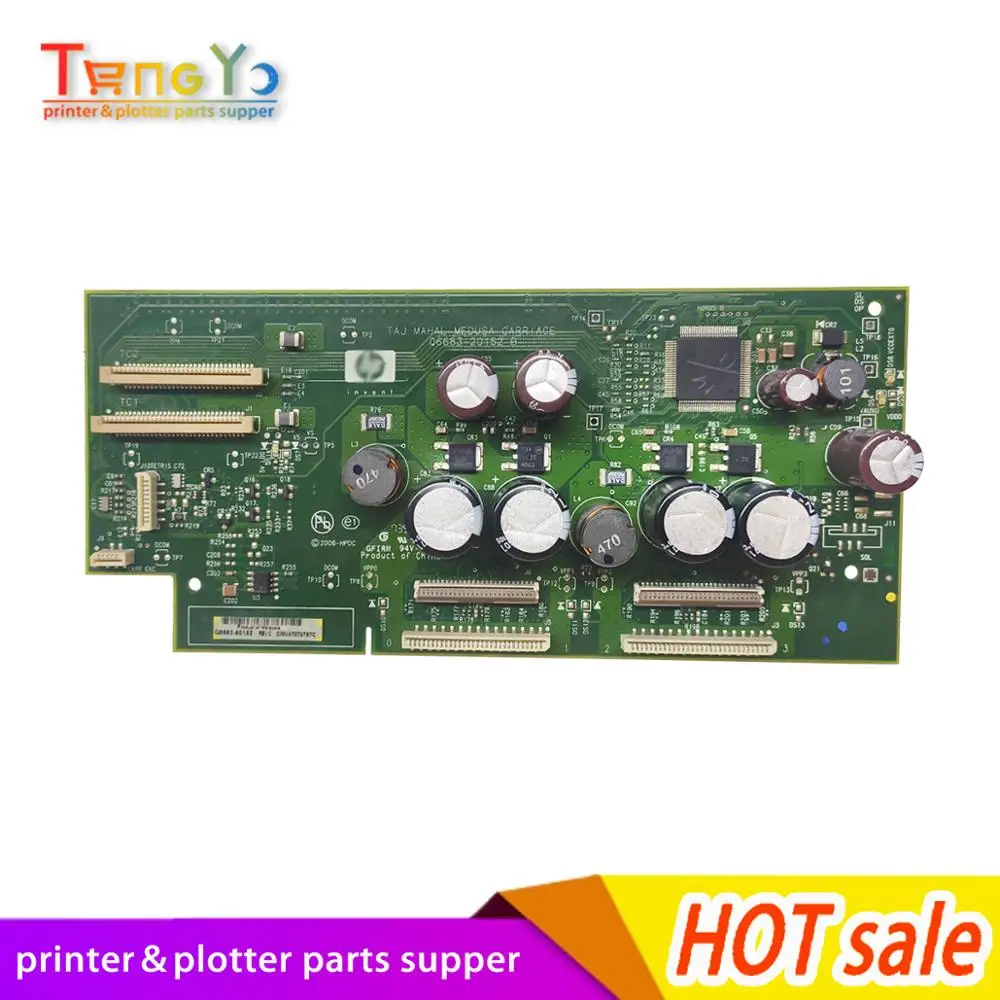 Q6683-60191 Q6683-60152 каретки ПК доска для hp Designjet T1100 T610 каретки плоттера части