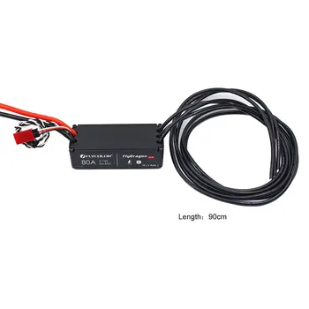 

FlyDragon Waterproof V4 80A 5-12S HV Brushless ESC for Agricultural UAV Plant Protection RC Drone MCU ARM 32-bit Splashproof