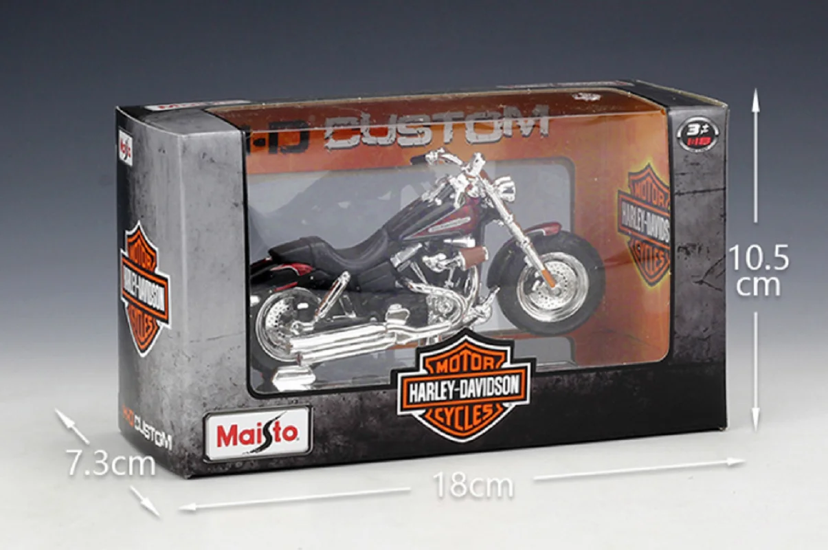 Motorcycle Toys MAISTO 118 Harley Davidson 2009 FXDFSE CVO Fat Bob