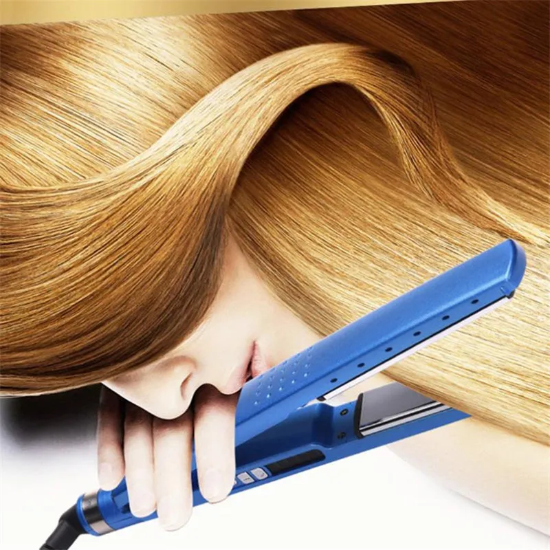 Профессиональный электрический выпрямитель для волос, плоский утюг, керамический нагрев, выпрямление волос, салонные Инструменты для укладки волос, 15#903