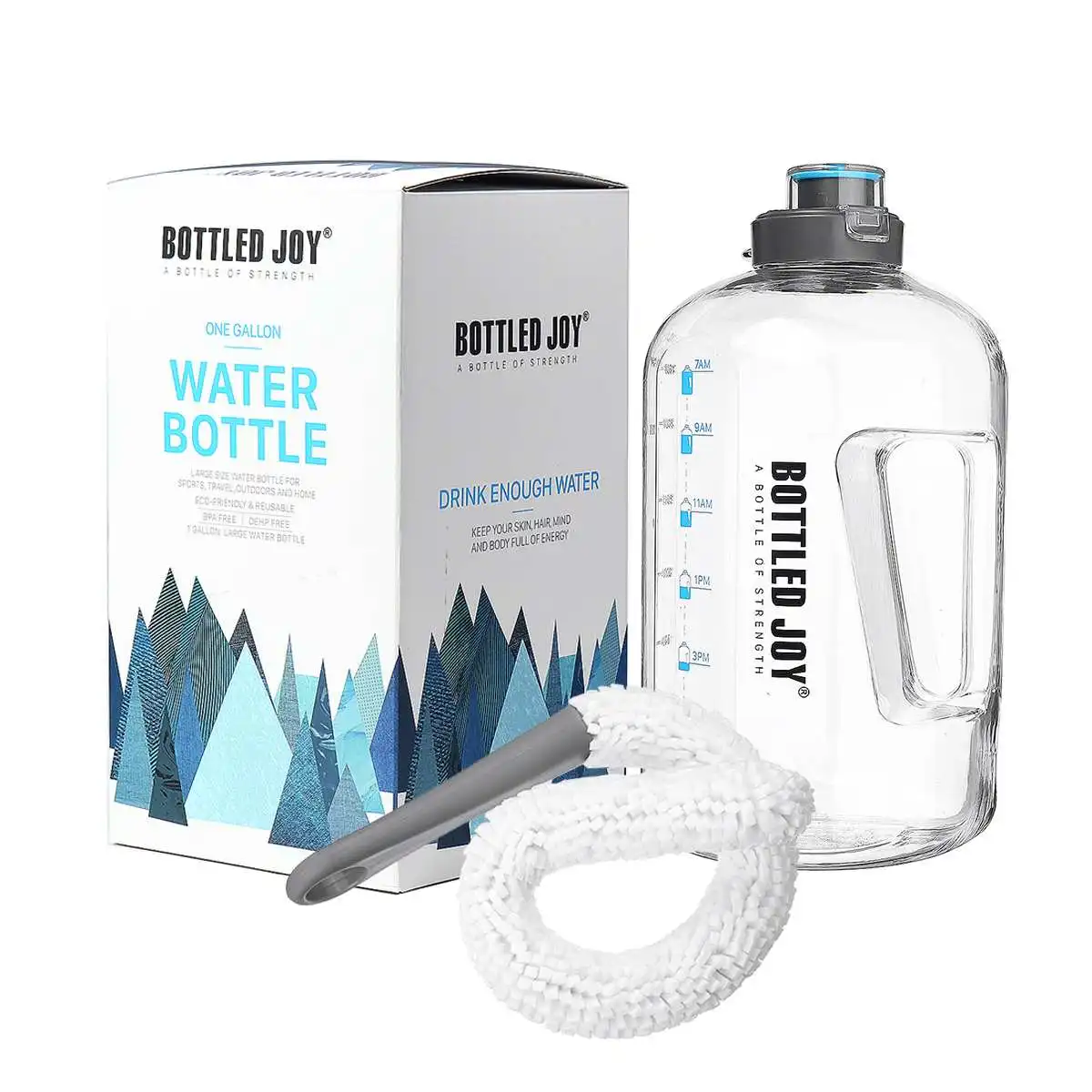

3.78L Large Capacity BPA Free Water Bottle Plastic Gym Sport Water Bottles Portable Drink Bottle Stainless Steel carabiner