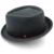 Men Women Diamond Top Pork Pie Hats Fedora Sunhat Trilby Caps Jazz Party Travel Outdoor Winter Size US 7 1/4 UK L 12
