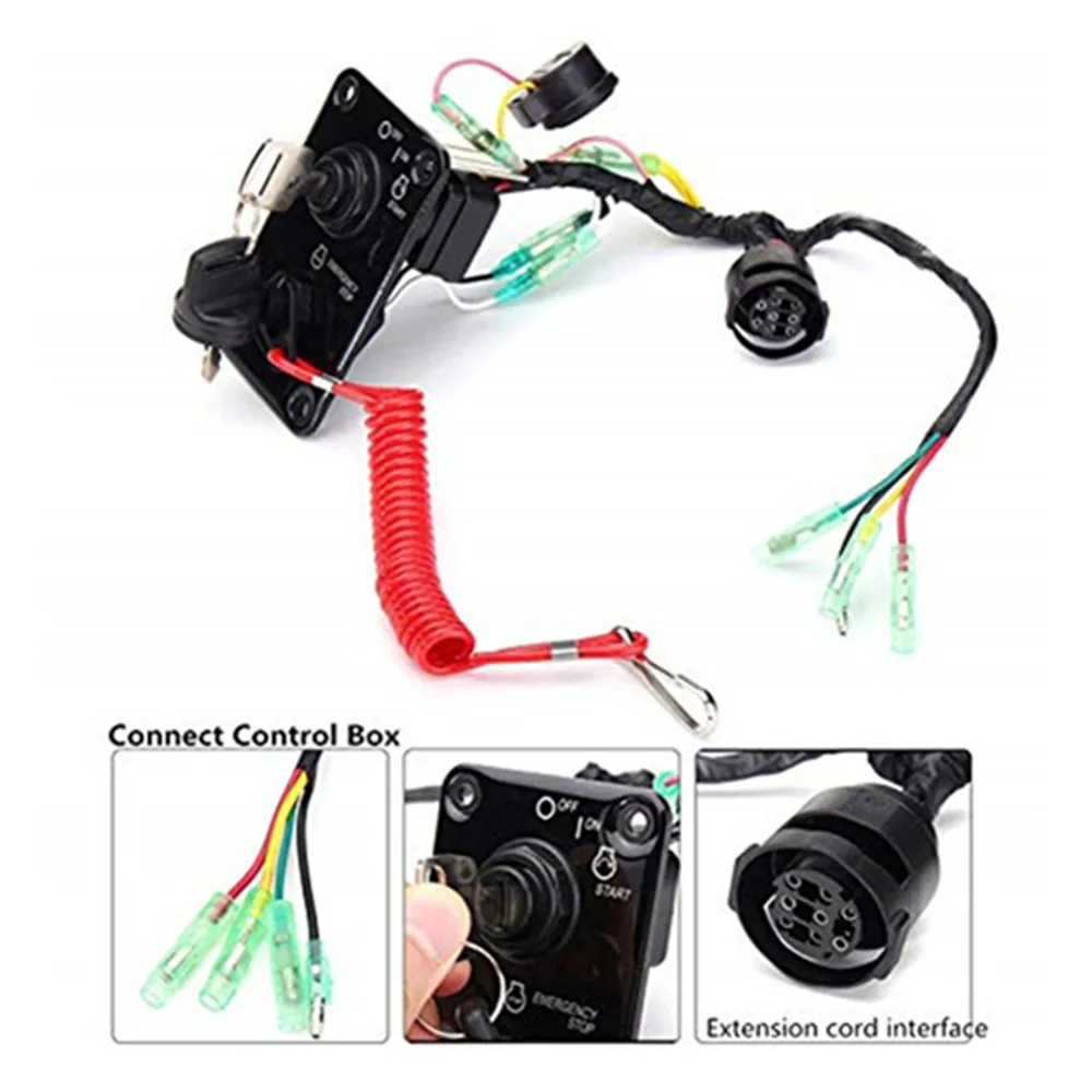 

704-82570 704-82570-11-00 704-82570-12-00 704-82570-08-00 Outboard Single Engine Switch Panel Main Switch Assembly for Yamaha
