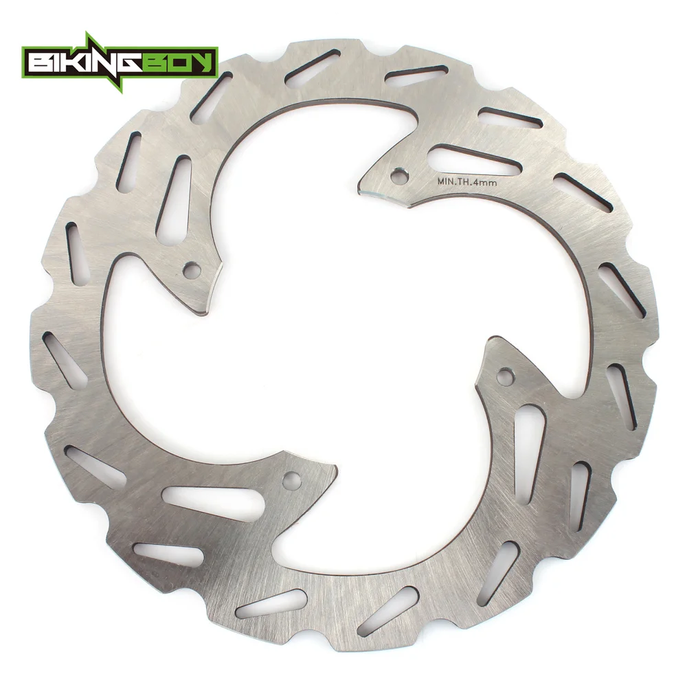 BIKINGBOY MX задние дисковые тормоза ротор для Honda XR 650 R XR650R Supermotard 2000 2001 2002 2003 2004 2005 2006 2007 2008 00-08 - Цвет: Silver