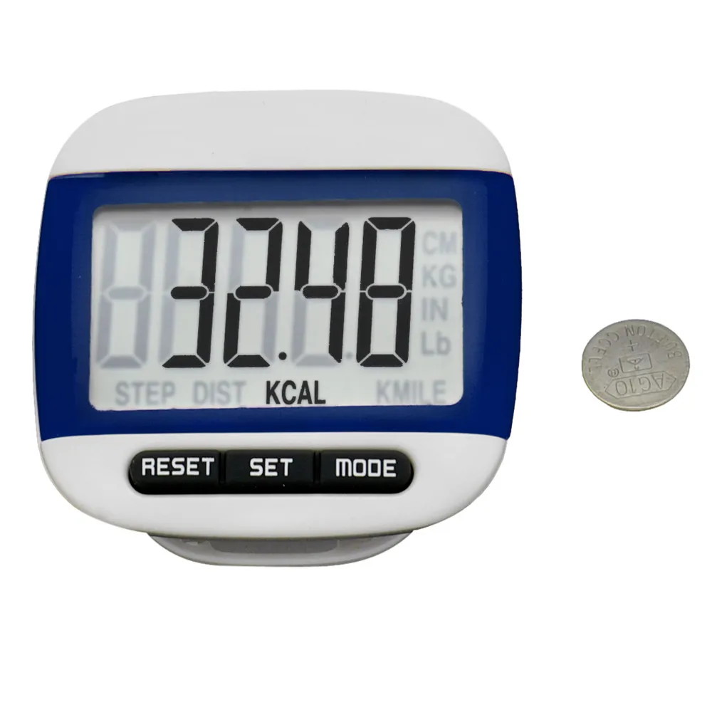 HIINST LCD Digital Step Pedometer Walking Calorie Counter Distance Run Belt Clip New Smart Health Fitness Sport Pedometer 319