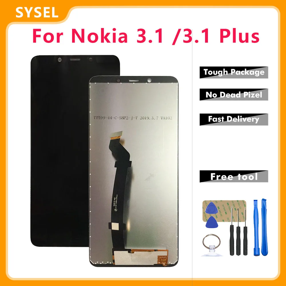6 0 ''для Nokia 3 1/Nokia 1 Plus ЖК дисплей дигитайзер сенсорный экран датчик в сборе TA 1118
