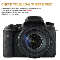 (Pickle Power 55MM 0.43x Professional HD Wide Angle Lens (Macro Portion) for Nikon D3400, D5600 and Sony Alpha Cameras - Image 6