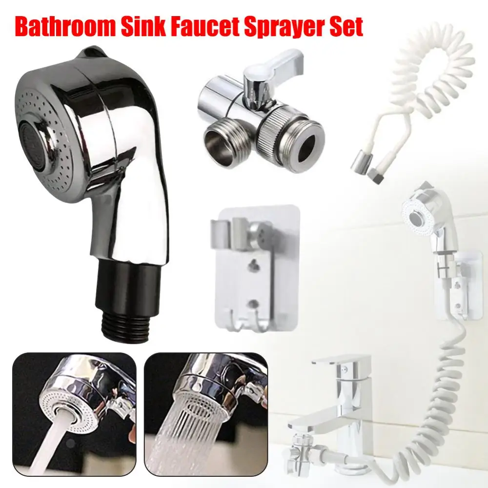 Long flexible hose Bathroom Faucet External Shower Hand-held Telescopic Small Nozzle Set Shampoo Head Set shower head,bathroom faucet,bathroom shower faucet set,handheld shower head