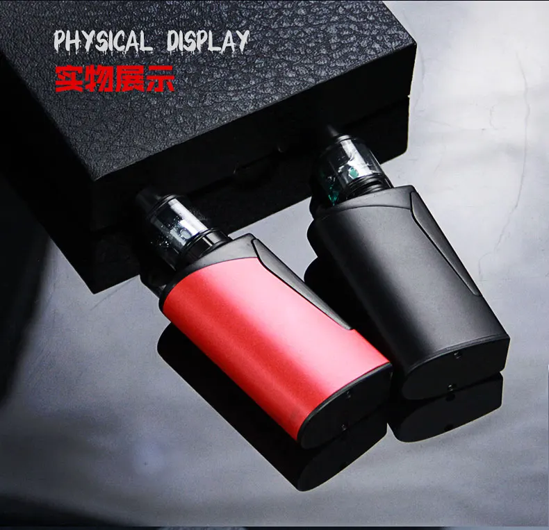  Newest Seal 100w vape kit 3000mah with LED Screen USB Charger Box mod Pen E Cig Smoke Huge Vapor El