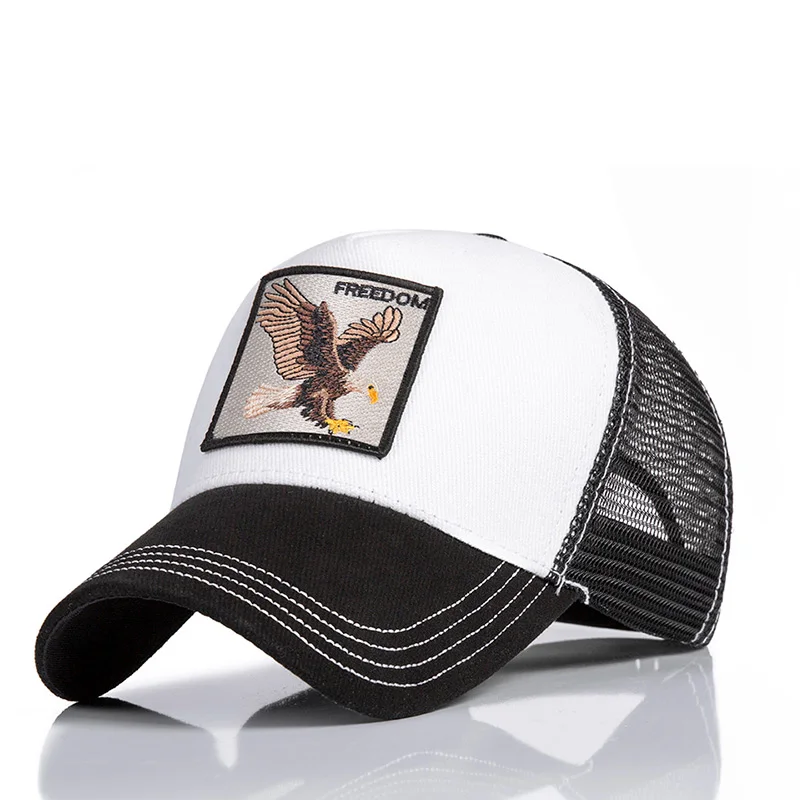Evrfelan, новинка, брендовые бейсболки с животными, женская, дышащая, сетчатая, бейсболка, мужская, шляпа для папы, Лоскутная, бейсболка, s, летняя, bone, Прямая поставка - Цвет: 31