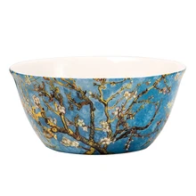 

7 inch Good Quality Fine Bone China Fruit Bowl Ceramic Salad Bowl