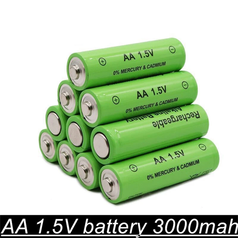 KAMPING 16 шт. Новинка AA 3000 1,5 v Премиум батарея AA 3000mAh аккумуляторная батарея 1,5 v батарея