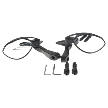 

Motorcycle Rear View Side Mirrors Rearview Bar End Cafe Racer Mirror for BMW G310GS G310R G 310