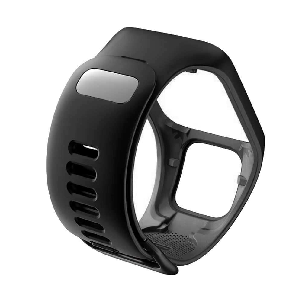 Силиконовый сменный ремешок на запястье ремешок для TomTom 2 3 серии Runner 2 3 Spark серии Golfer 2 Adventurer gps часы