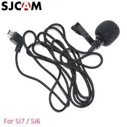 100% Оригинальные SJCAM аксессуары внешний микрофон с зажимом для SJ6 Legend/SJ7 Star/SJ360 спортивные экшн-видеокамеры