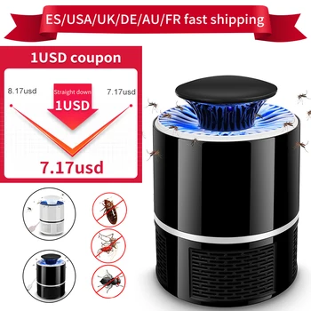 

Mosquito Killer Lamp USB Electric Flies Bug Zapper Insect Mosquito Trap No Noise/Radiation Anti Mosquito Lamp for Home Outdoor