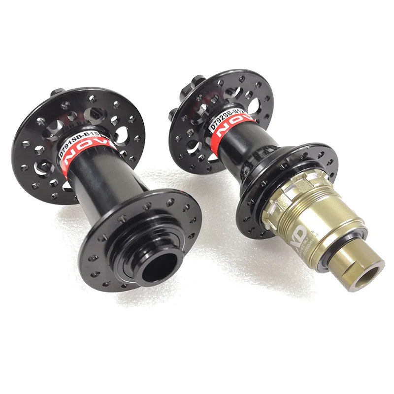 Novatec D791SB-B15 D792SB-B12 XC BOOST hub 28 32 spokes front 110x15 148x12 through axles 28h 32h disc hubs 9v 10v 11v 12v | Спорт и