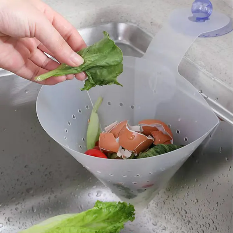

Kitchen Suction Cup Drain Garbage Filter Bag Classification Drain Sink Garbage Filter Bag Leftover Soup Juice Separation Tools