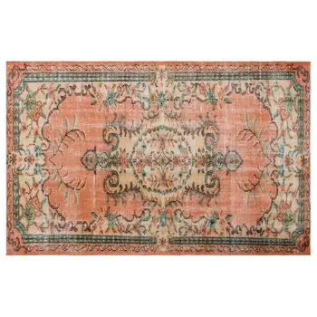 

Handmade Natural Vintage Turkish Area Rug 149x234 Cm-4'11''X7'8''