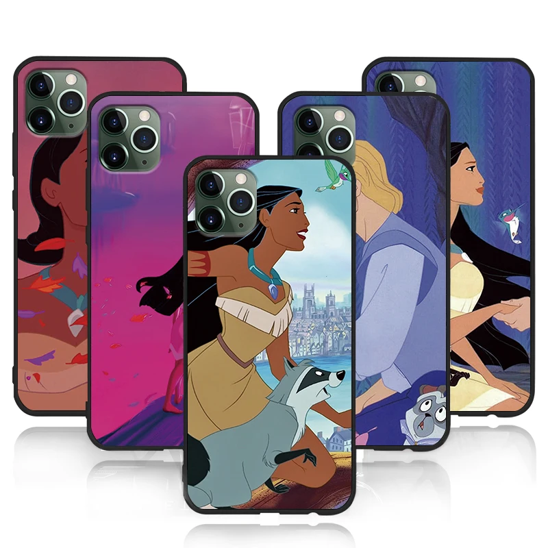 Чехол для телефона iphone 11 Pro Max XR XS MAX X Love Movies Pocahontas Apple 8 7 6 5S s Plus Силиконовый ТПУ
