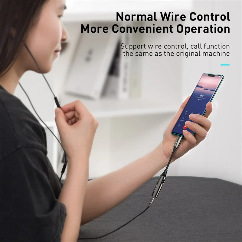 Кабель Baseus OTG USB C адаптер для huawei mate 30 20 P30 20 Pro конвертер usb type C штекер 3,5 мм разъем type C OTG кабель
