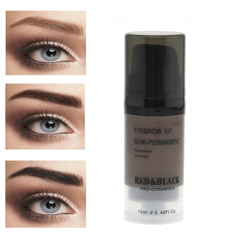 

R&B tattoo pencil Eyebrow Pomade Waterproof Gel Henna Makeup Brush Set Eyebrow Enhancer Pencil Tint Kit Dye Cosmetic