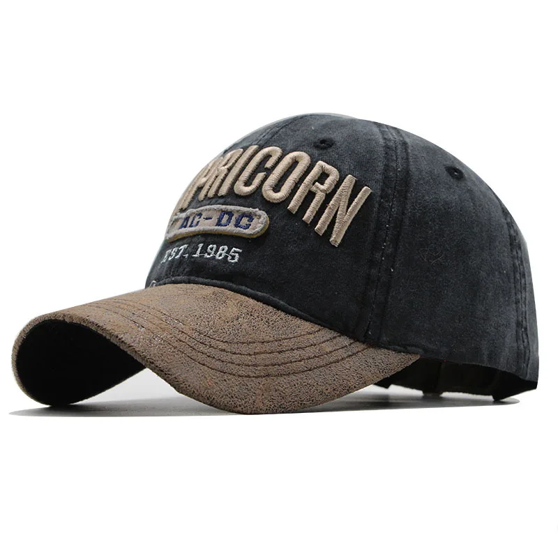 

Outdoor Sports Baseball Caps Women Men's Washed Cotton Cap Embroidery Snapback Hip Hop Hats Retro Fishing Bone Casquette Dad Hat