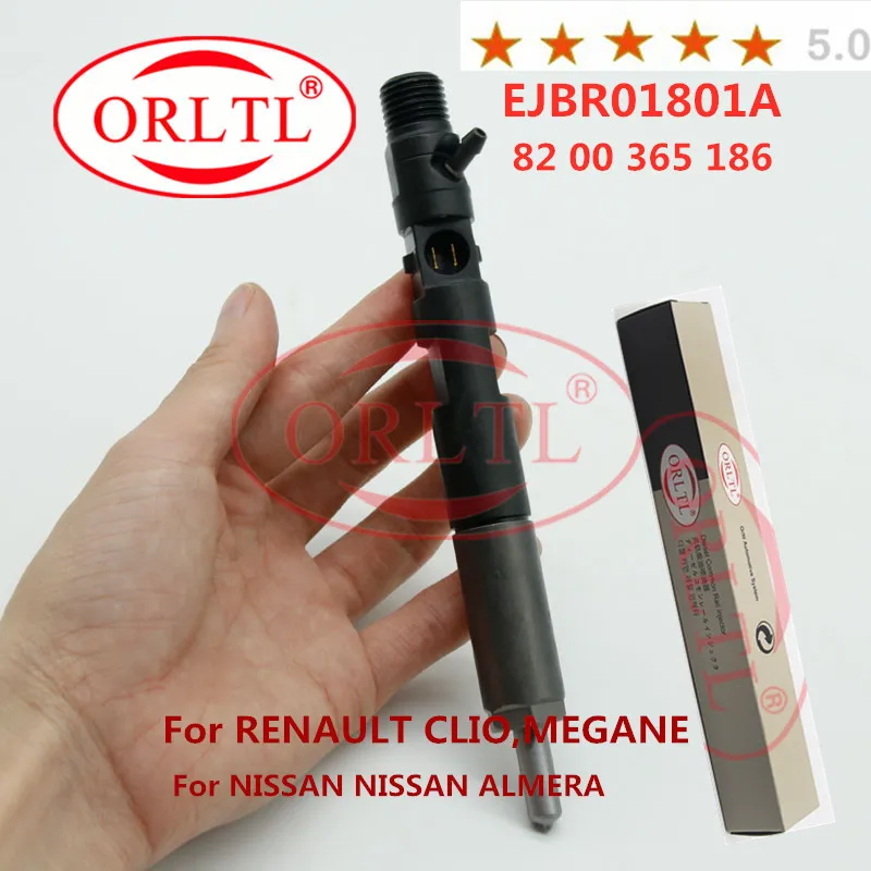 Дизельный топливный инжектор EJBR01801A EJB R01801A 8200365186 для NISSAN RENAULT CLIO MEGAN MEGANE|Топливный