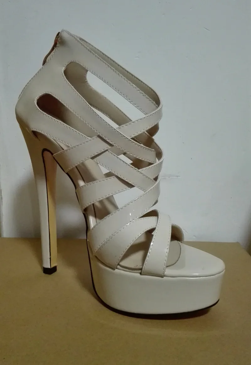 Summer Platform Sandals Women Ladies Pumps High Heels Sandals Gladiator Sexy Sandals Plus Size 35 46